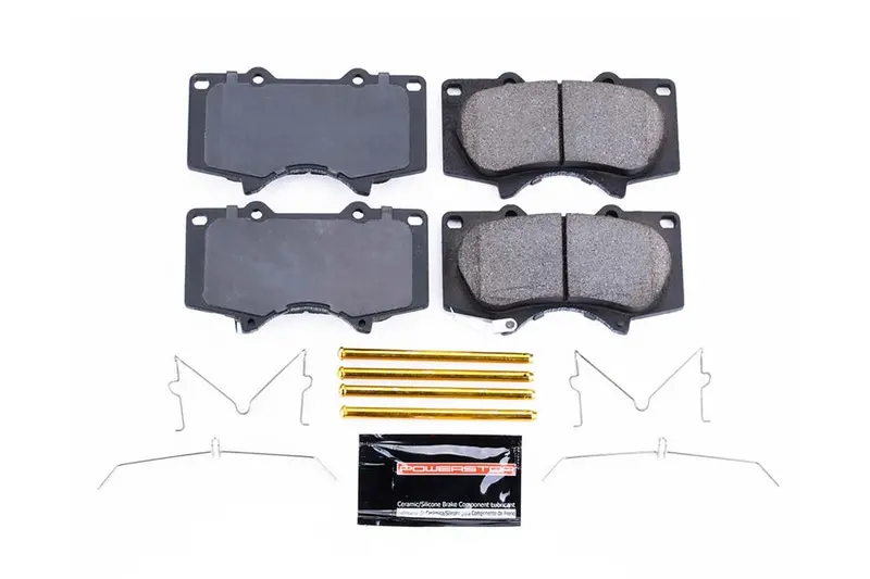 2010-24 Toyota 4Runner Power Stop Z23 Evolution Sport Carbon-Fiber Front Brake Pads 1