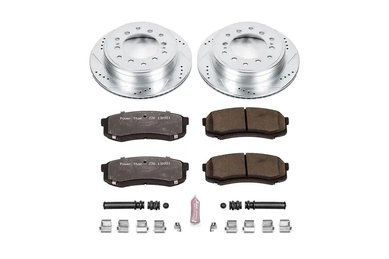 2010-24 Toyota 4Runner Power Stop Z36 Truck & Tow Brake Upgrade Kit, Rear 2