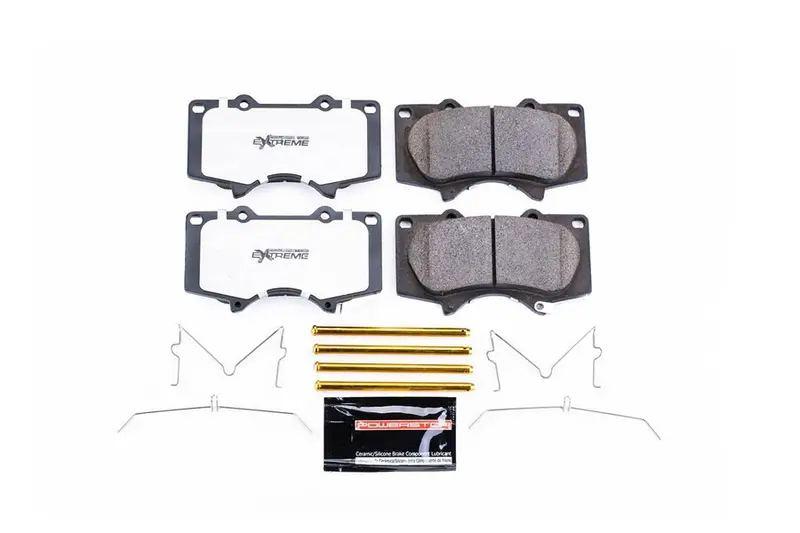2010-24 Toyota 4Runner Power Stop Z36 Truck & Tow Carbon-Fiber Ceramic Brake Pads, Front 1