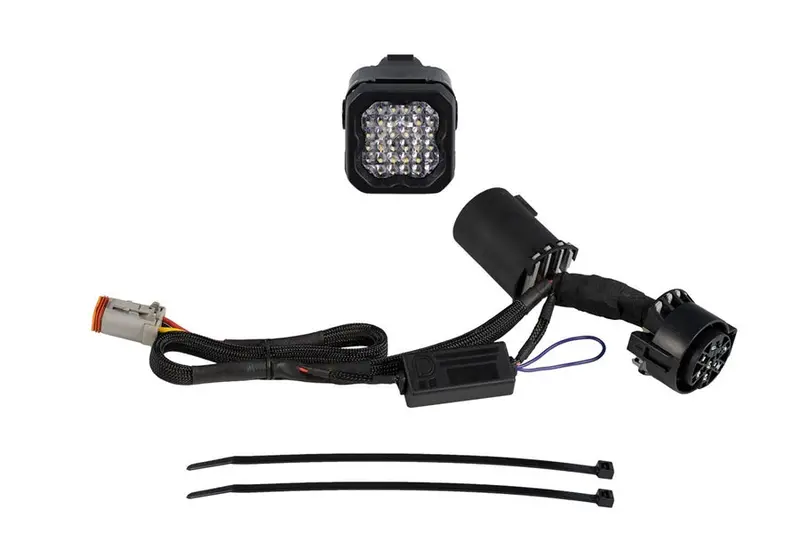 2011-14 Ford F150 Diode Dynamics Hitchmount C1r Led Pod Reverse Kit 1