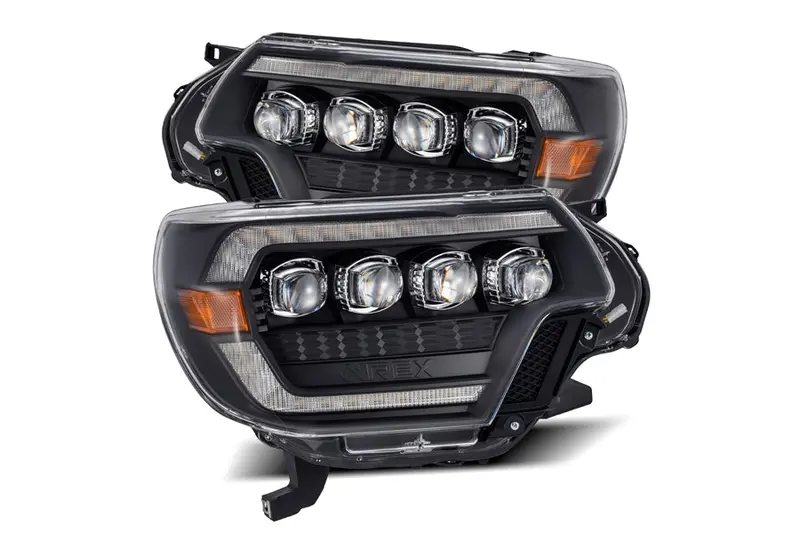 2012-15 Toyota Tacoma Alphrex Nova-Series Led Projector Headlights, Black 1