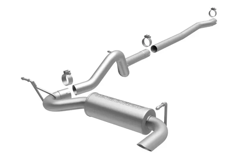 2012-18 Jeep Wrangler Jk 4-Door Magnaflow Competition Series Cat-Back Exhaust System 1