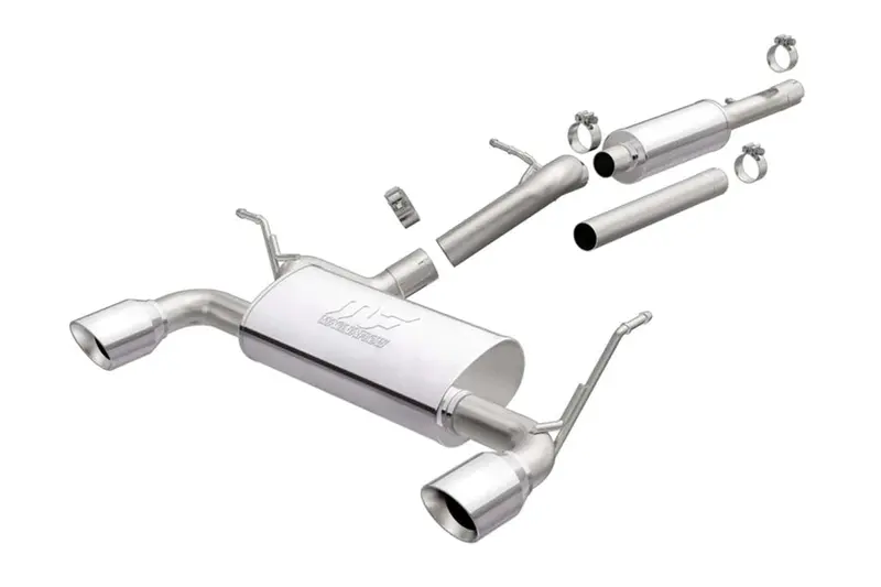 2012-18 Jeep Wrangler Jk Magnaflow Mf Series 2.5In Cat-Back Exhaust System 1
