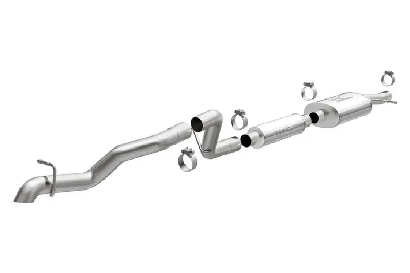 2012-18 Jeep Wrangler Jk Magnaflow Overland Series Cat-Back Performance Exhaust System 1