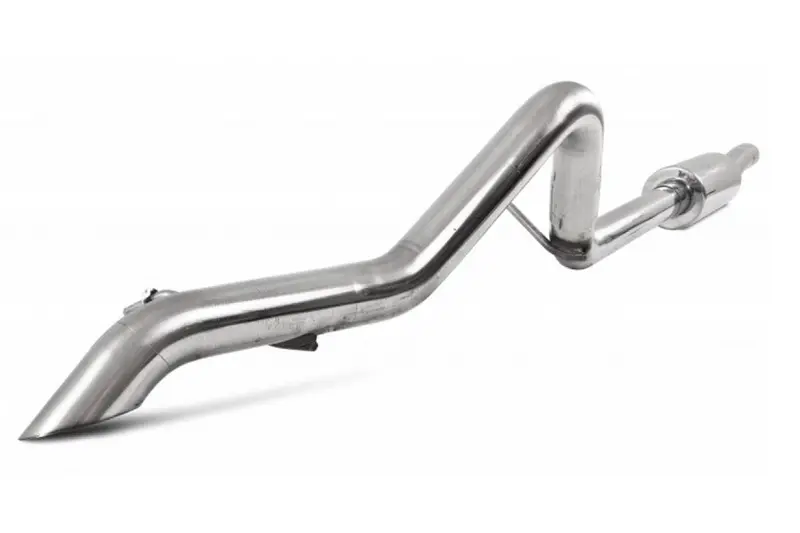 2012-18 Jeep Wrangler Jk Mbrp T409 Stainless Steel Pro Series 2.5In Off-Road Tail Pipe - Muffler Before Axle 1