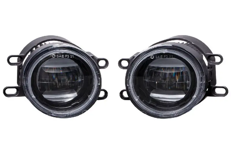 2012-21 Toyota Tacoma & 2014-21 Tundra Diode Dynamics Elite Series Fog Lamps Yellow 1