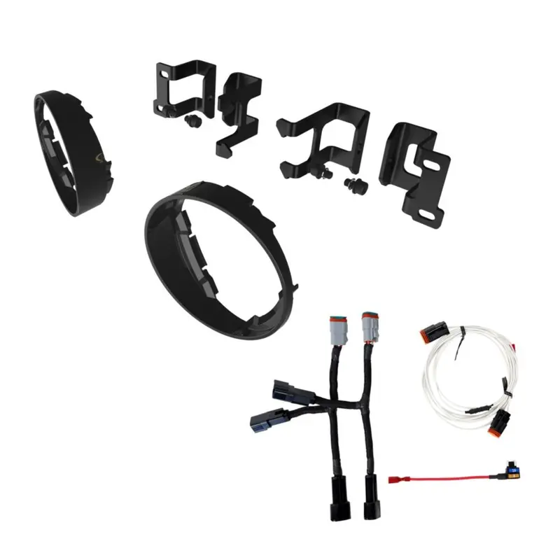 2012-23 Toyota Tacoma/10-25 4Runner/14-21 Tundra Kc Hilites Bracket Set For Flex Era 3 Fog Lights 1
