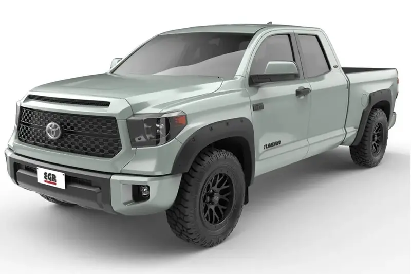 2014-21 Toyota Tundra Egr Usa Front And Rear Bolt-On Blackout Fender Flares 1
