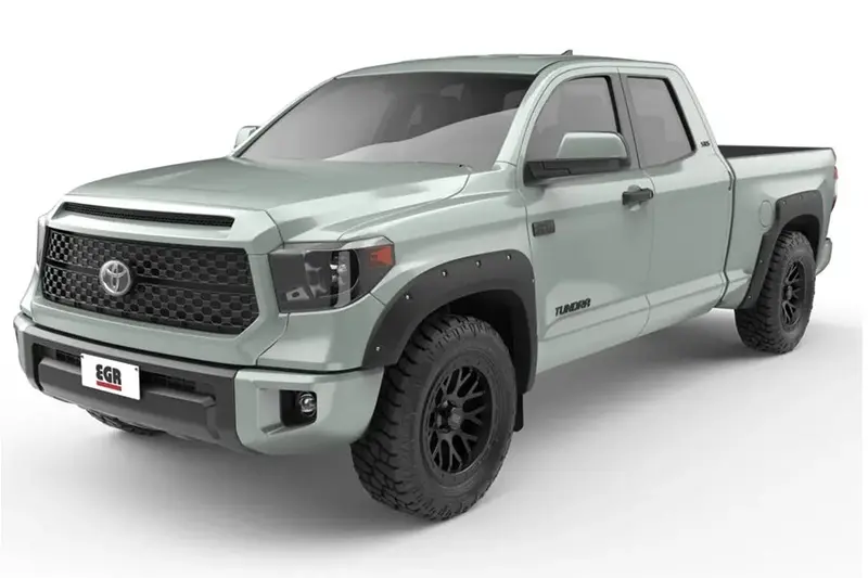 2014-21 Toyota Tundra Egr Usa Front And Rear Bolt-On Look Fender Flares, Matte Black 1