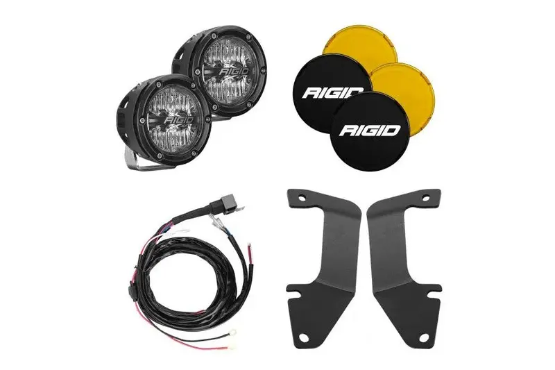 2014-21 Toyota Tundra Rigid Industries A-Pillar Light Kit W/ 360-Series Lights 1