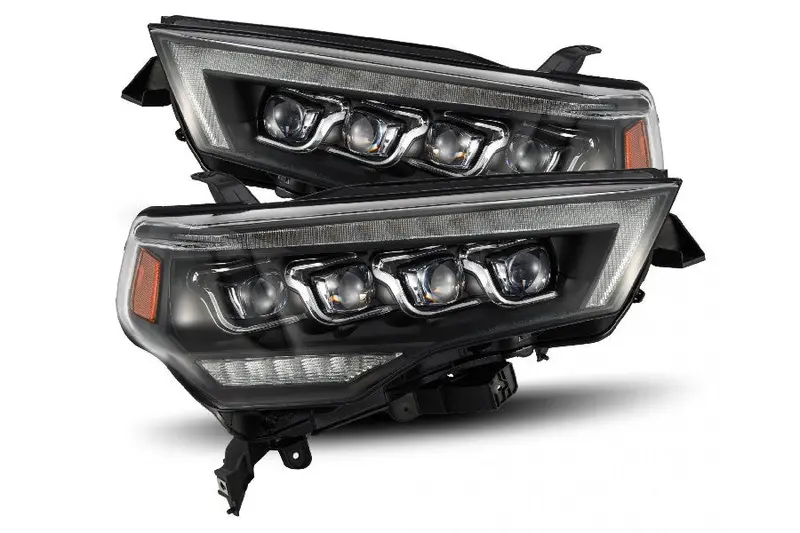 2014-24 Toyota 4Runner Alpharex Mk Ii Nova Series Led Projector Headlights - Black 1
