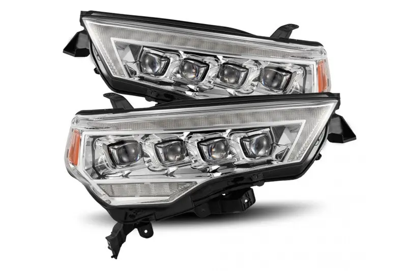2014-24 Toyota 4Runner Alpharex Mk Ii Nova Series Led Projector Headlights Projector Headlights - Chrome 1