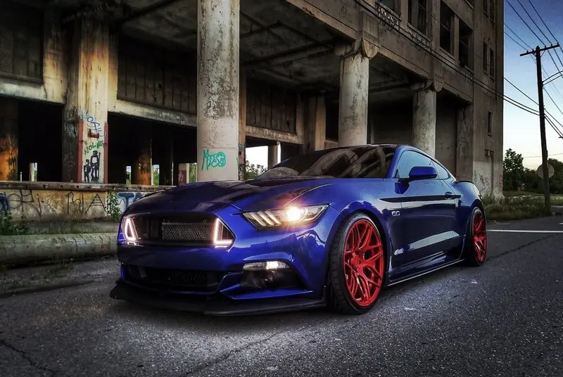 2015-18 Mustang Outlaw Side Splitters 1