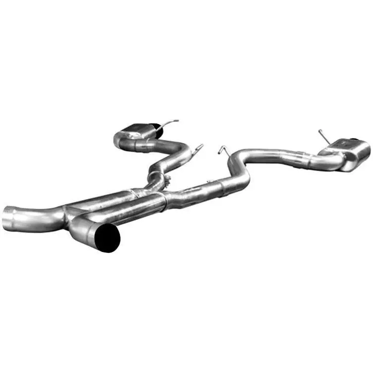 2015+ Exhaust System W/ H-Pipe & Black Tips 1