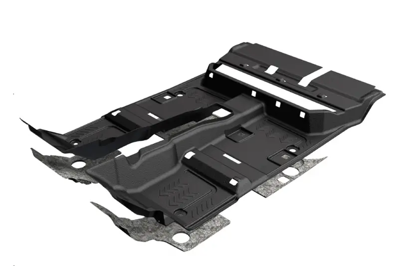 2016-23 Toyota Tacoma Armorlite Front And Rear Flooring Kit W/ Bin 1