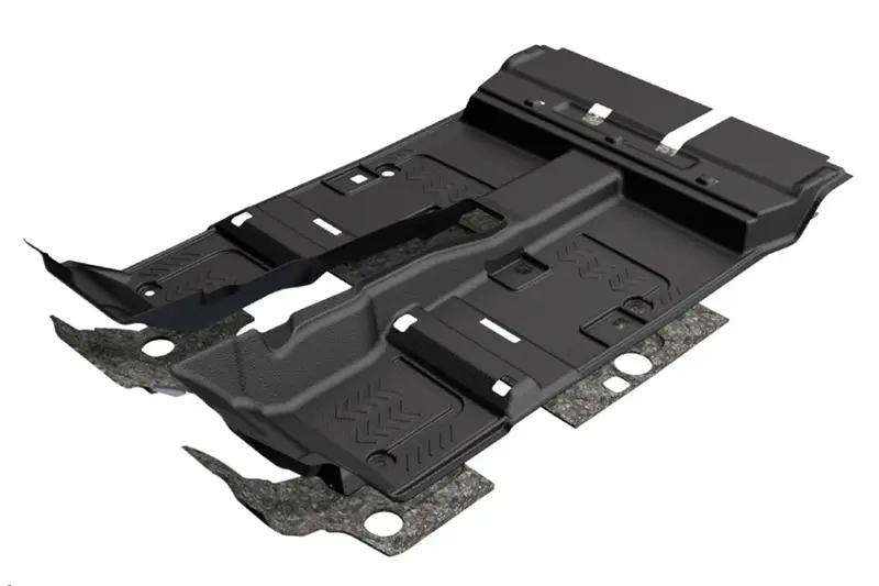 2016-23 Toyota Tacoma Armorlite Front And Rear Flooring Kit W/O Bin 1