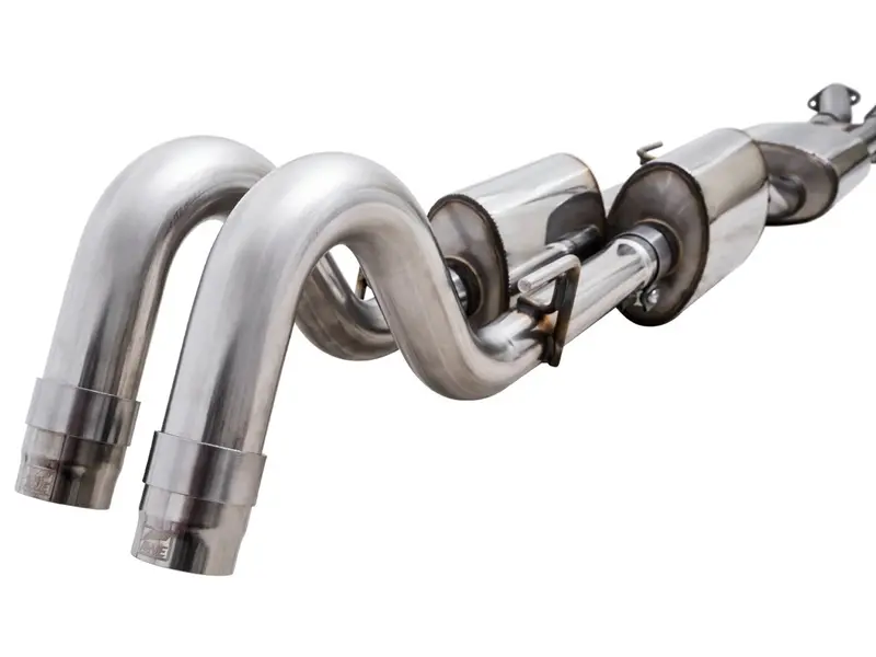 2016-23 Toyota Tacoma Awe 0Fg Dual Exhaust W/ Bashguard,No Tips 1