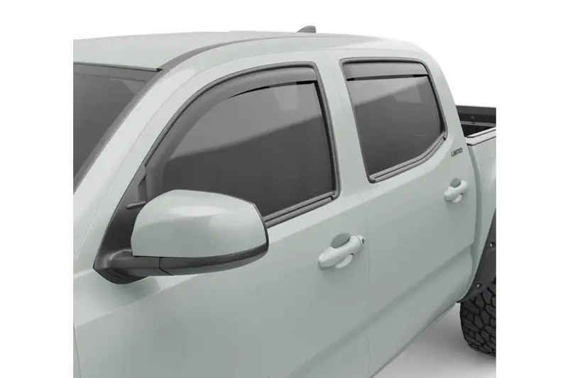 2016-23 Toyota Tacoma Crew Cab Egr Usa In-Channel Window Visors 1