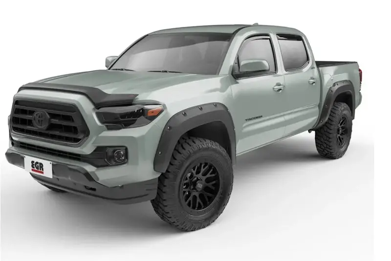 2016-23 Toyota Tacoma Egr Usa Baseline Bolt-Style Fender Flares, Black 1