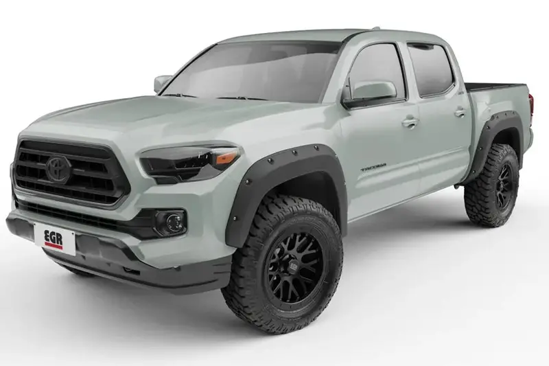 2016-23 Toyota Tacoma Egr Usa Front And Rear Bolt-On Look Fender Flares 1