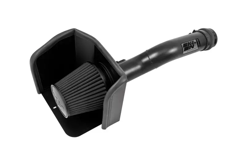 2016-23 Toyota Tacoma K&N Filters Blackhawk Induction Intake System (Aluminum Tube) 1