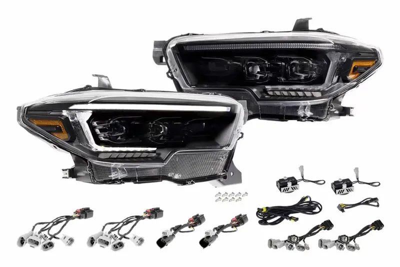 2016-23 Toyota Tacoma Morimoto Xb Evo Hybrid Headlights 1