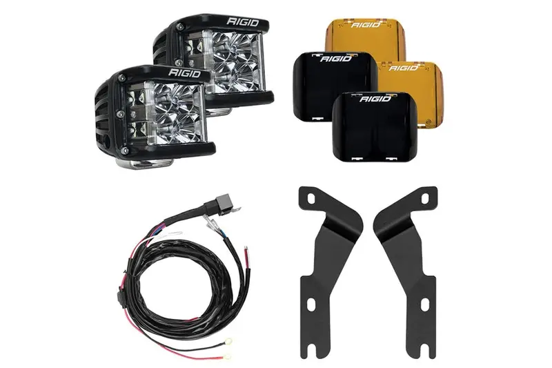 2016-23 Toyota Tacoma Rigid Industries A-Pillar Light Kit 1