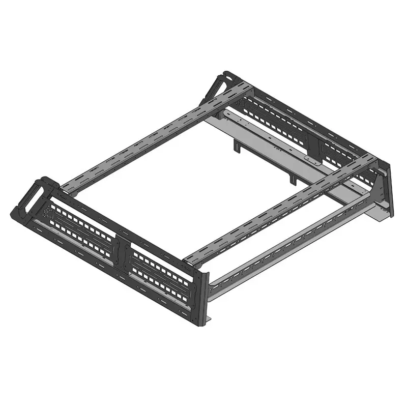 2016-23 Toyota Tacoma Rock Slide Engineering Overland Rack Basic Kit 1