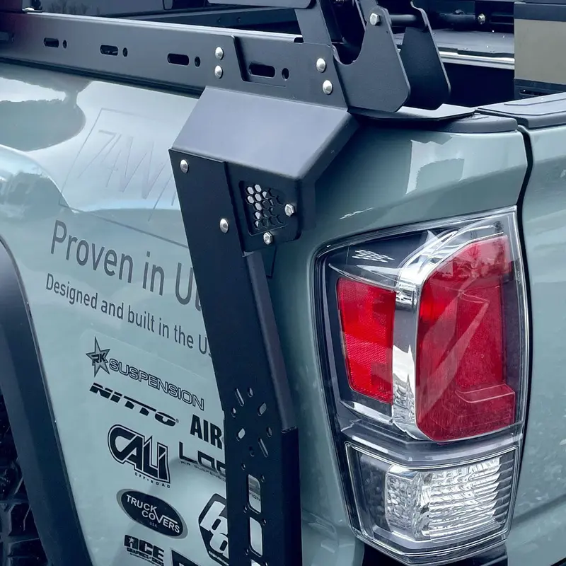 2016-23 Toyota Tacoma Rock Slide Engineering Overland Rack Side Rails 1