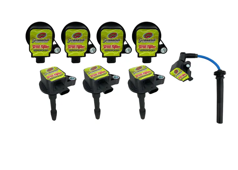 2018 - 2019 Ford 5.0L Coyote 35Kv Hot Street Coil Packs 1