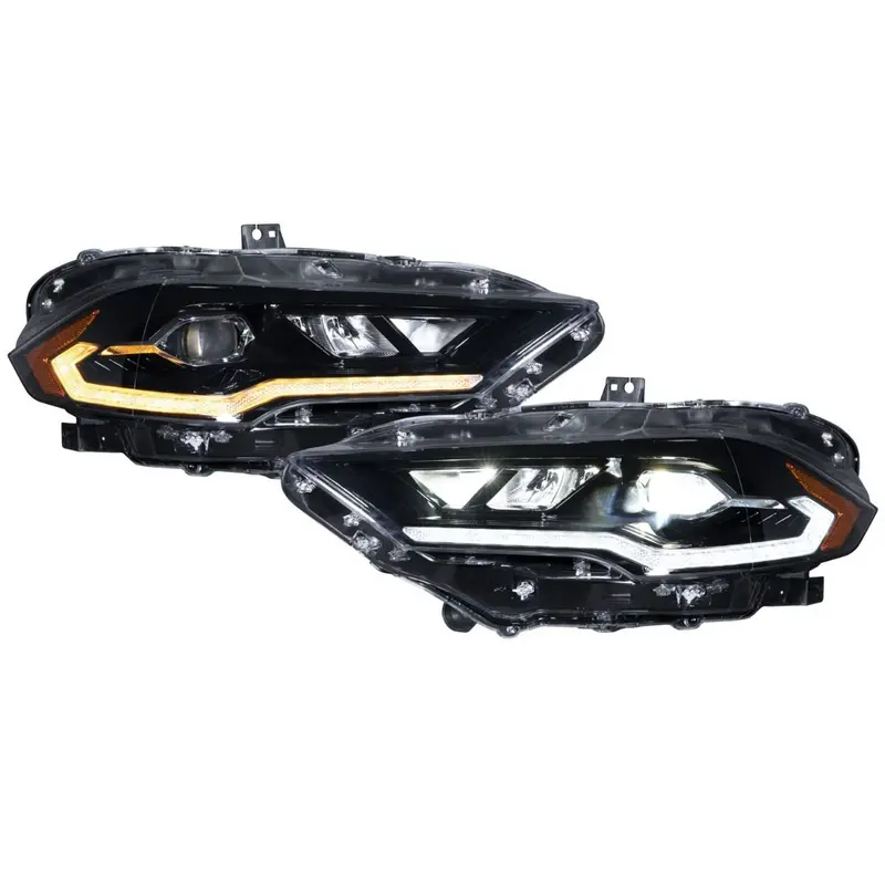 2018-2022 Ford Mustang Led Headlights (Pair) 1