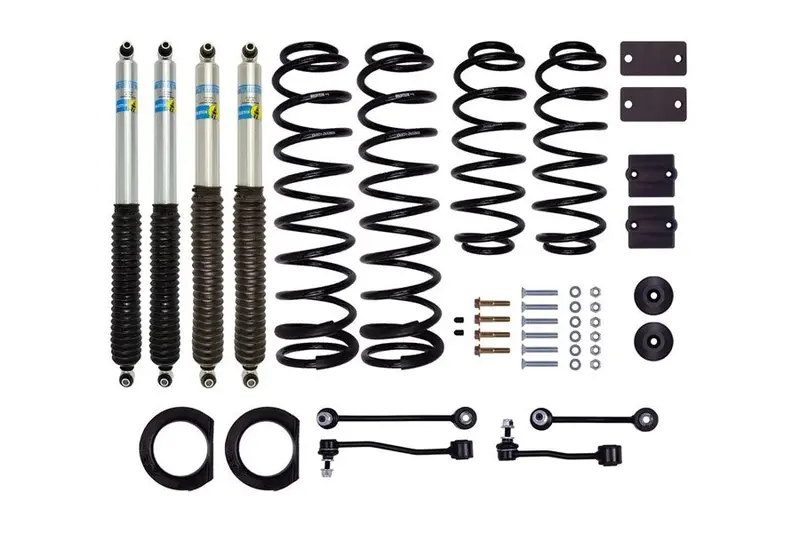 2018-2023 Jeep Wrangler Jl 2.0L & 3.6L 4-Door Bilstein B8 5100 1.5In Lift Kit W/ Winch 1
