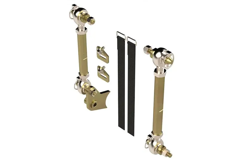 2018-23 Jeep Wrangler Jl/Gladiator Jt Metalcloak Front Hd Sway Bar Quick Disconnect Kit 1
