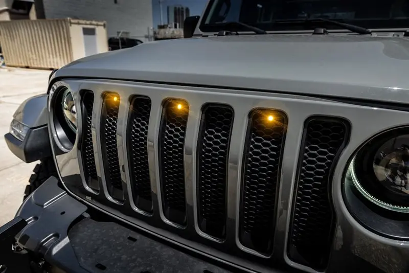 2018-23 Jeep Wrangler Jl Oracle Pre-Runner Led Grill Light Kit 2