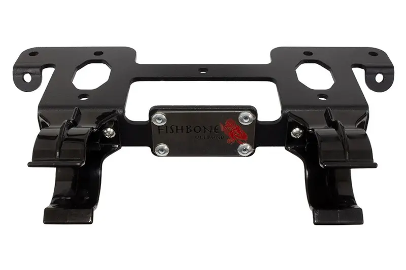 2018-26  Jeep Wrangler Jl 2Dr/Gladiator Jt Fishbone Offroad Front Roll Bar Flashlight Mount 1