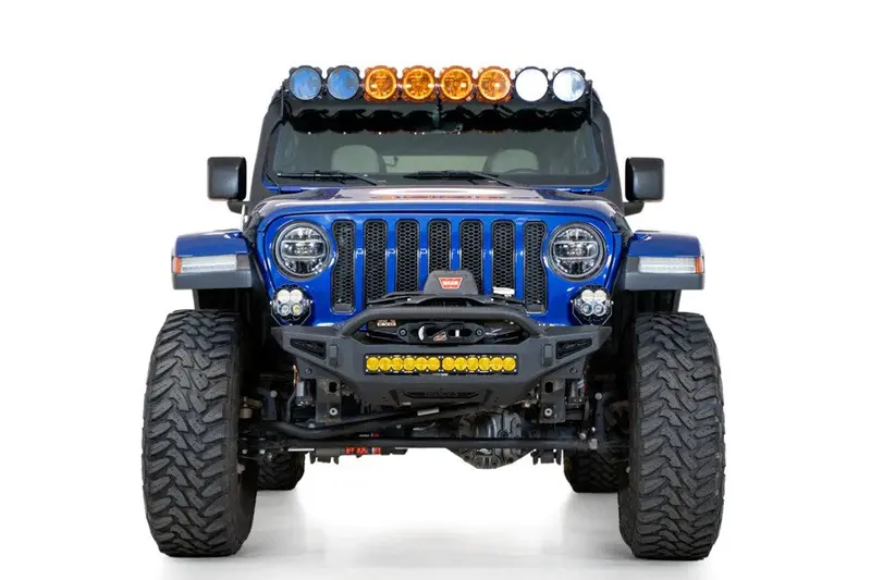 2018-26 Jeep Wrangler Jl And Gladiator Jt Addictive Desert Designs Rock Fighter Front Bumper 1