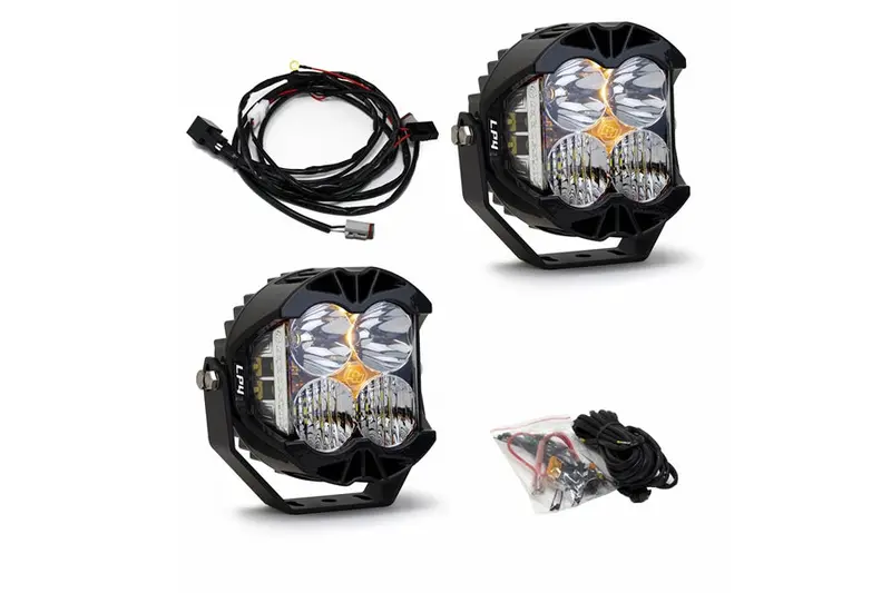2018-26 Jeep Wrangler Jl/Gladiator Jt Baja Designs Lp4 Series Led Light Kit 1