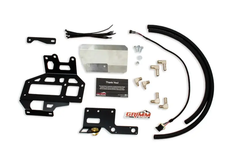 2018-26 Jeep Wrangler Jl/Gladiator Jt Grimm Offroad Arb Twin Compressor Mounting Bracket Kit 1