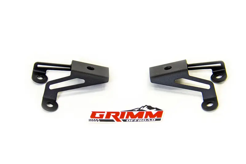 2018-26 Jeep Wrangler Jl/Gladiator Jt Grimm Offroad Steel Bumper Mounts 1