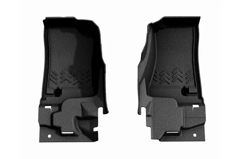 2018-26Jeep Wrangler Jl 4Dr Armorlite Front Flooring Set - Mesa Smoke 1