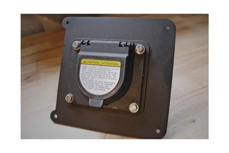 2019-23 Toyota Tacoma Expedition Essentials Bedside Compressor Mount Power Outlet Adapter 1