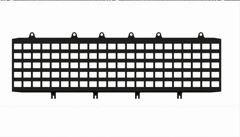 2019-23 Toyota Tacoma Putco Molle Tailgate Panel 1