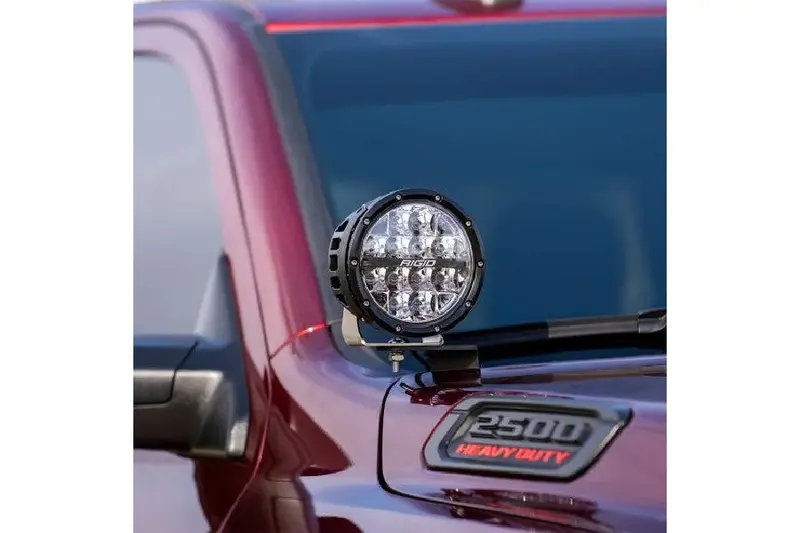 2019-25 Ram 2500 & 3500 Rigid Industries A-Pillar Light Kit W/360-Series Lights 2