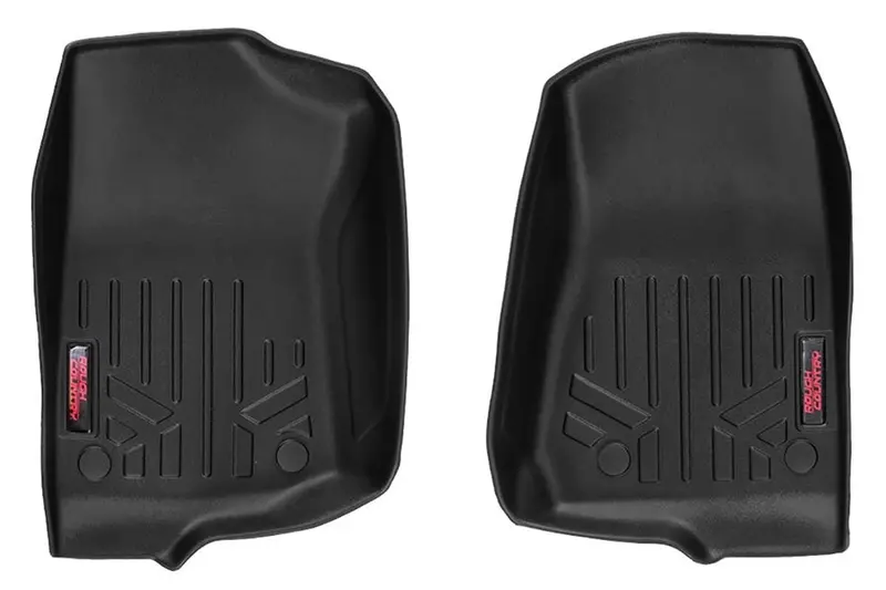 2020-25 Jeep Gladiator Jt Rough Country Front Floor Mats - Black 1