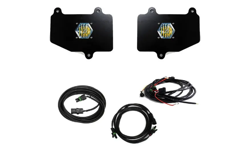 2020-26 Jeep Gladiator Jt Baja Designs Dual S1 Series Reverse Led Light Kit W/ Toggle Switch 1