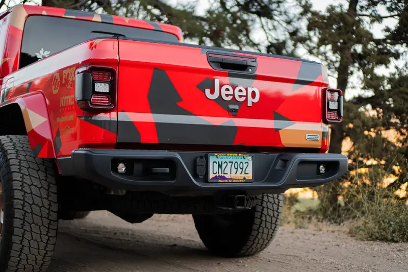 2020-26 Jeep Gladiator Jt Baja Designs Dual S1 Series Reverse Led Light Kit W/ Toggle Switch 2