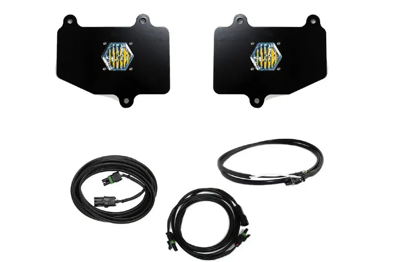 2020-26 Jeep Gladiator Jt Baja Designs Dual S1 Series Reverse Led Light Kit W/ Upfitter 1