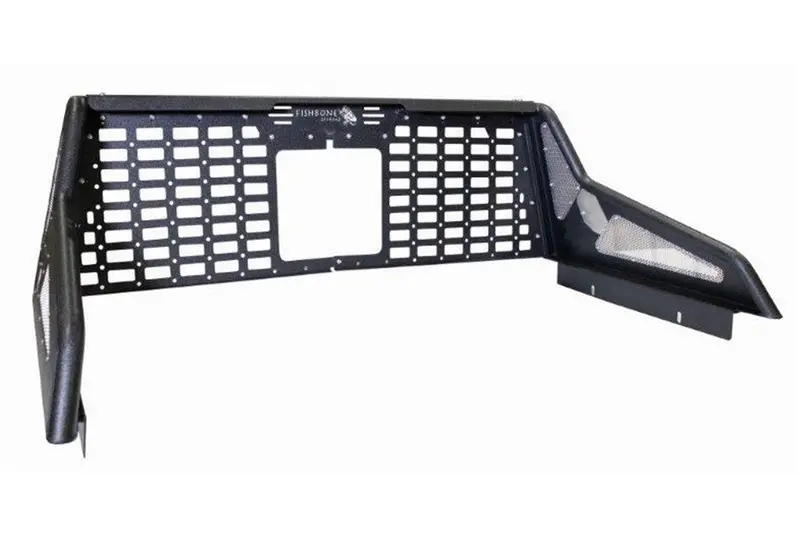 2020-26 Jeep Gladiator Jt Fishbone Offroad Chase Rack W/ Window Panel 1