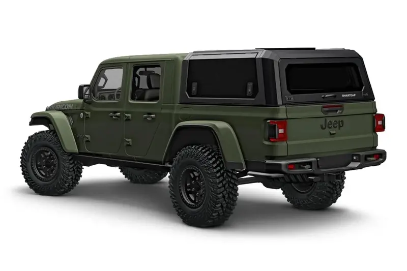2020-26 Jeep Wrangler Jt Rsi Smartcap Evo Sport Series Truck Bed Cap 1