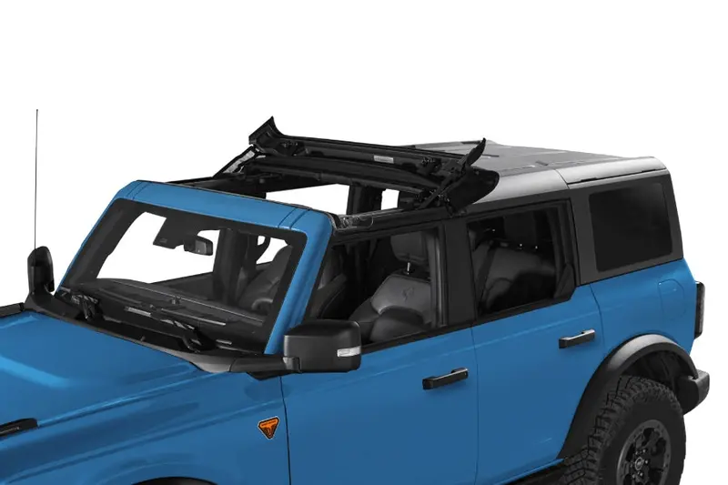 2021-24 Ford Bronco 4Dr Bestop Sunrider For Hardtop -Black Twill 1